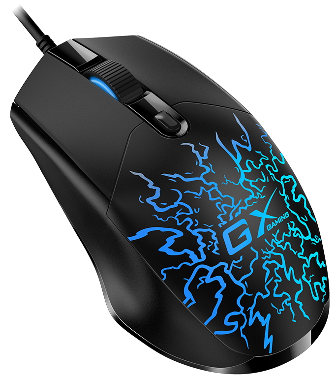 GENIUS GX GAMING Scorpion KM-GX3/ drátový set klávesnice s myší/ RGB podsvícení/ Copilot/ USB/ černá/ CZ+SK layout